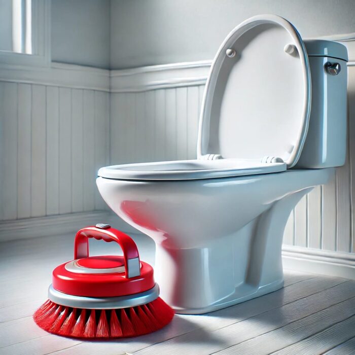 Move-in bathroom cleaning