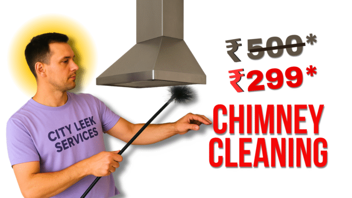 Wall-mount basic chimney cleaning