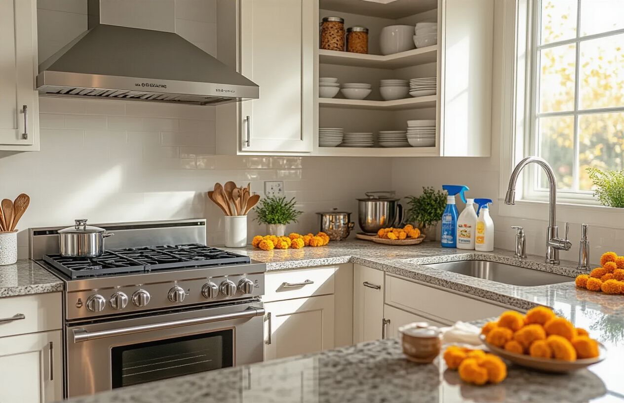 Deep Clean Your Kitchen for Festive Cooking